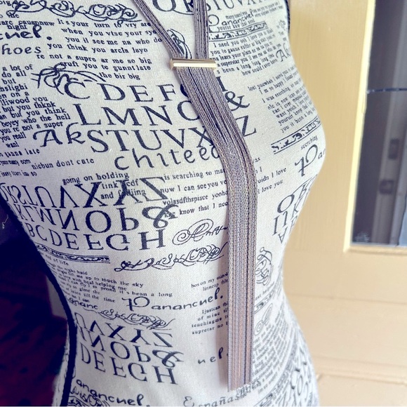 Chico’s gold and silver tone multistrand necklace, LIKE NEW - Picture 3 of 8